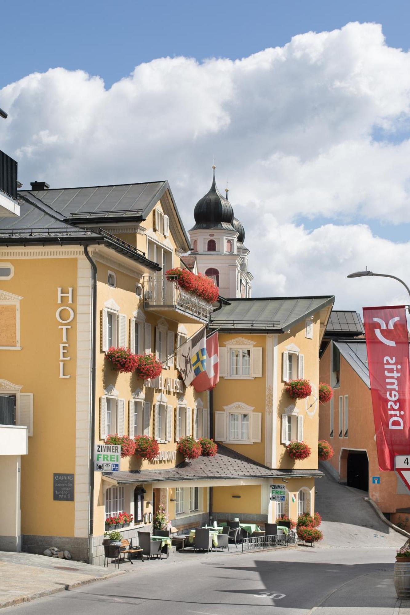 Hotel Alpsu Дизентис Экстерьер фото